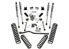 Superlift 07-18 Jeep Wrangler JK Unlimited 4in Lift Kit w/ Fox Shocks