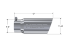 MBRP Universal Tip 5 O.D. Angled Single Walled 4 inlet 12 length