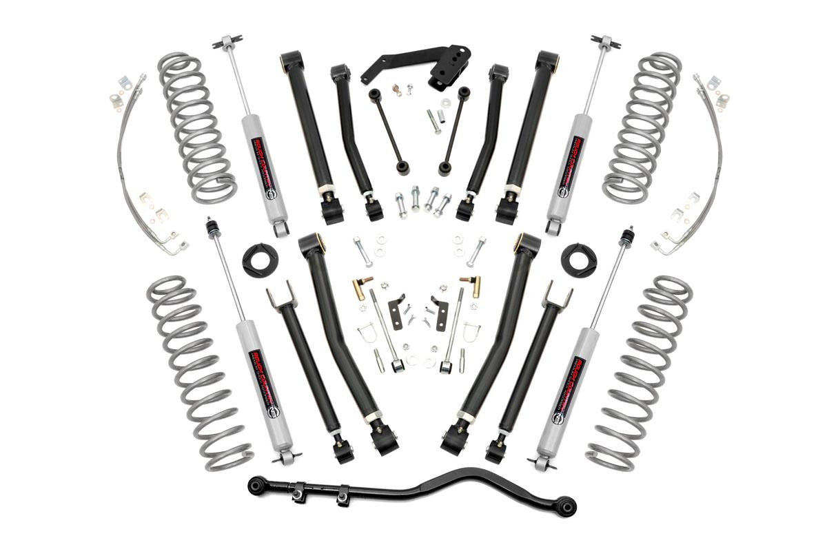 Rough Country  4 Inch Lift Kit | X-Series | Jeep Wrangler Unlimited 2WD/4WD (2007-2018)
