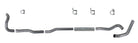 Diamond Eye KIT 4in Turbo Back MFLR RPLCMENT PIPE SGL AL: 89-93 DODGE CUMMINS 5.9L
