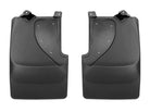 WeatherTech 22-23 Ford Bronco Raptor No Drill Mudflaps Rear Pair - Black