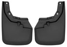 Husky Liners 16-22 Toyota Tacoma w/ OE Fender Flares Custom Molded Front Mud Guards - Black
