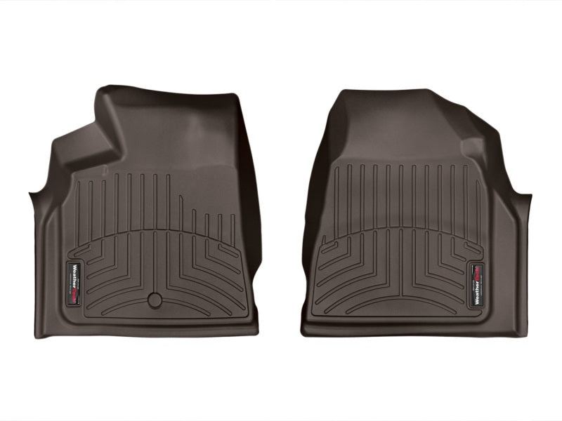 WeatherTech 2008 Buick Enclave Front FloorLiners - Cocoa (Fits Vehicles w/ Post Retention)
