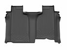 WeatherTech 19-26 Chevrolet Silverado 1500 2nd row Rear FloorLiner HP for Vinyl Floors - Black