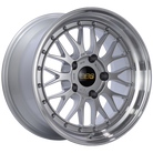 BBS LM 17x9 5x130 ET17 CB71.6 Diamond Silver Center Diamond Cut Lip Wheel