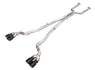 AWE Tuning BMW G90/G99 M5 Track Edition Cat-Back Exhaust - Diamond Black Tips