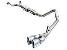 AWE Tuning 0FG Exhaust for 3rd Gen Toyota Tundra - Dual Chrome Silver Tips