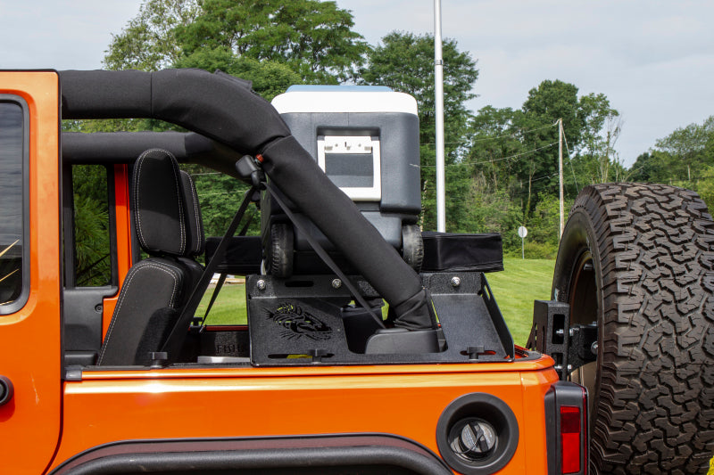 Fishbone Offroad 07-18 Jeep Wrangler JK 4 Door Fishbone Offroad Interior Storage Rack