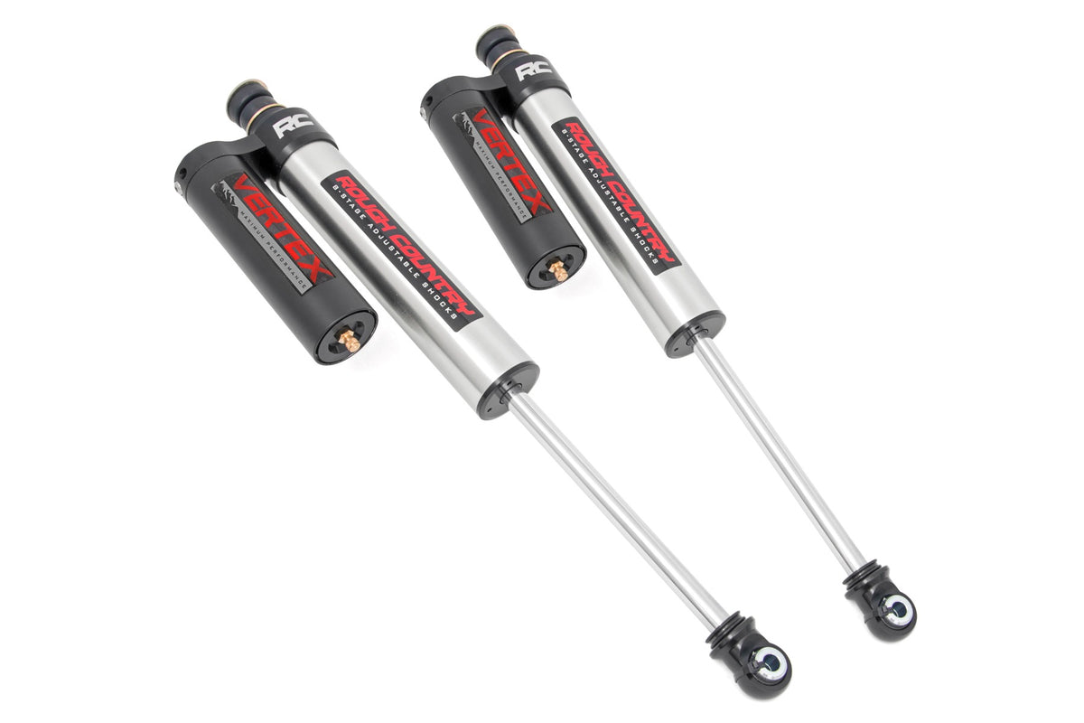 Rough Country  Vertex 2.5 Reservoir Front Shocks | 4.5-8" | Ford F-250 Super Duty 4WD (05-26)