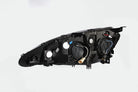 ANZO 2005-2006 Acura RSX Projector Headlights w/ Halo Black