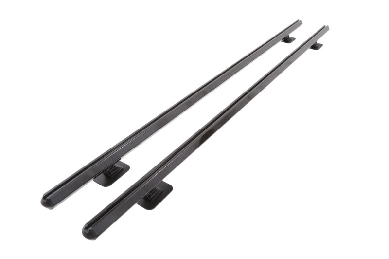 Dee Zee 14-23 Chevrolet Silverado Hex Series Side Rails - Gloss Black 8Ft Bed