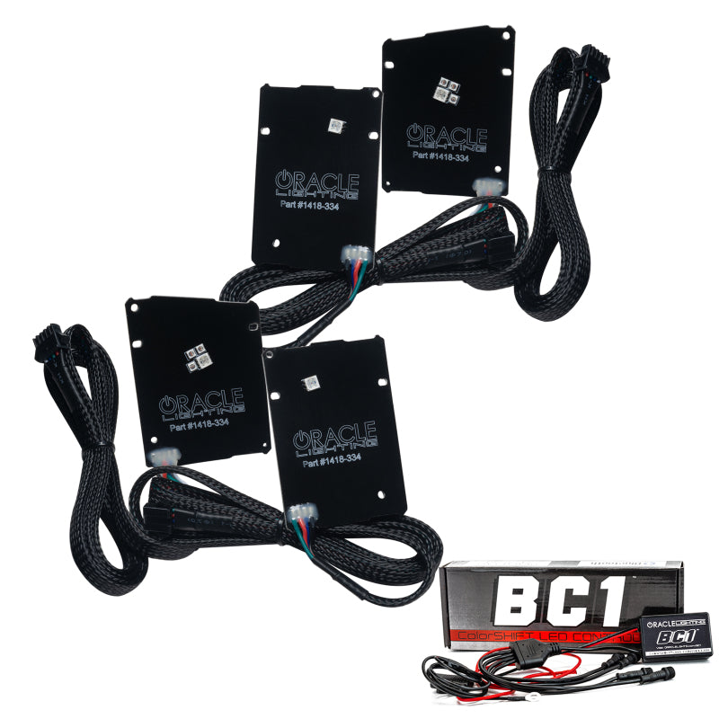 Oracle 19-21 Chevy Camaro LS/LT RGB+A Headlight DRL Kit - ColorSHIFT w/ BC1 Controller