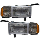 Oracle 94-02 Dodge Ram Pre-Assembled Halo Headlights - ColorSHIFT w/ 2.0 Controller