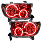 Oracle 07-11 Toyota Tundra Pre-Assembled Headlights - Black Housing - w/o Controller