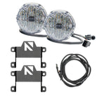 Nacho Lighting Ford Bronco Nacho SAE Only Plug N Play Fog Light Kit - White