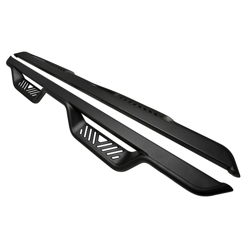 Westin 05-22 Toyota Tacoma Double Cab Outlaw Drop Nerf Step Bars - Textured Black