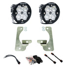 Baja Designs 18-25 JL/JT / 20-25 Gladiator Squadron-R Sport 2.0 Fog Kit OE Rubicon Bumper (WC)-Clear
