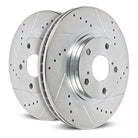 Power Stop 23-24 Ford F-250 Super Duty Rear Right Drilled & Slotted Rotor