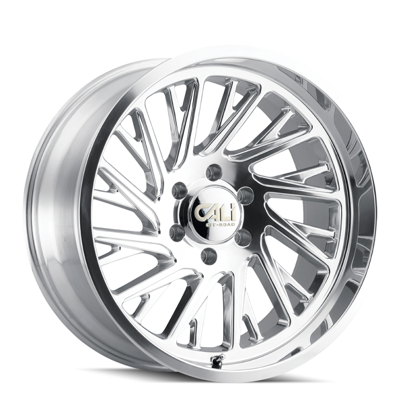 Cali Off-Road 9114 Purge 20x12 / 8x170 BP / -51mm Offset / 125.2mm Hub Polished Wheel