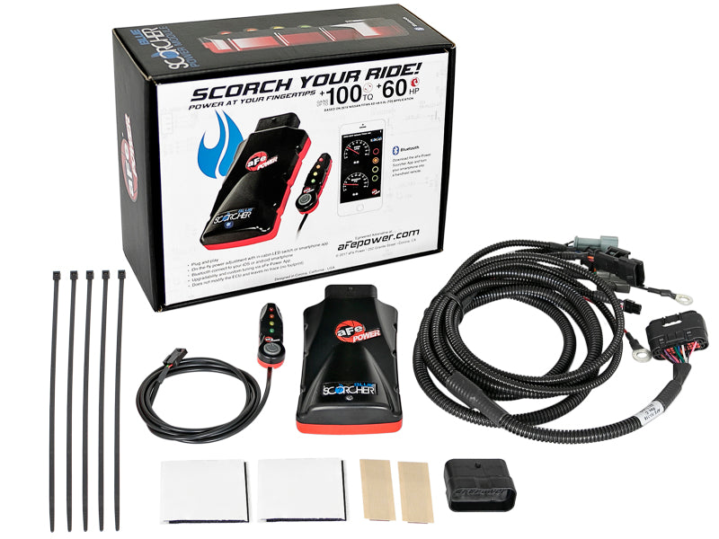 aFe Scorcher Blue Bluetooth Power Module 17-18 Honda Civic Type R L4-2.0L (t)