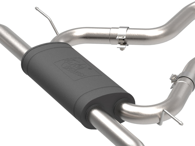 aFe Vulcan Series 2 1/2in 304 SS Cat-Back 19-20 Ford Edge ST V6 2.7L(tt)