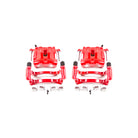 Power Stop 99-04 Jeep Grand Cherokee Front Red Calipers w/Brackets - Pair