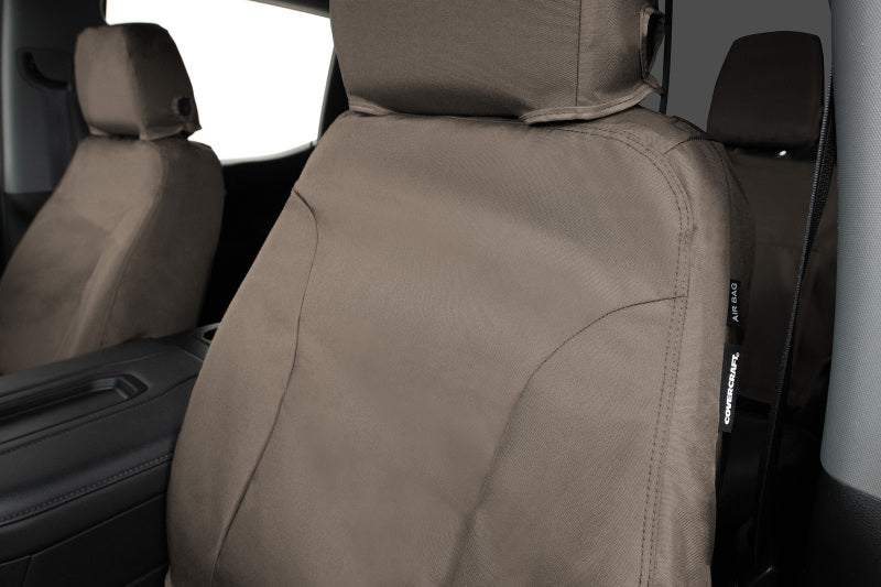 Covercraft 1996-06 Chevrolet Silverado Waterproof Polyester SeatSaverSecond Row Seat Covers - Taupe