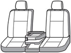 Covercraft 21-24 Ford F-150/23-24 Polycotton SeatSaver Custom Front Row Seat Covers - Tan