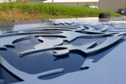 Fishbone Offroad 13-18 Jeep Wrangler JK Hood Louver - Black