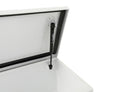 Dee Zee Universal Tool Box - Hardware Side Mount - White 60In