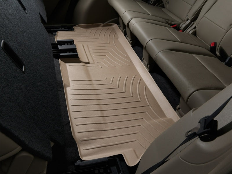 WeatherTech 09-13 Honda Pilot Rear FloorLiner - Tan