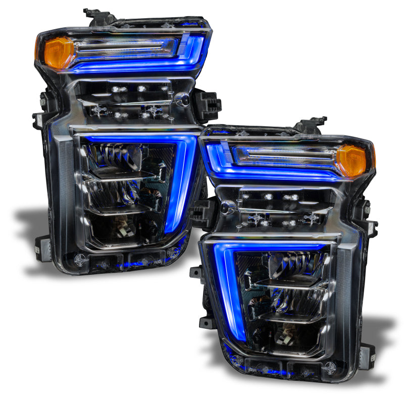 Oracle 20-21 Chevy Silverado HD 2500 RGB+W Headlight DRL Kit - ColorSHIFT w/o Controller