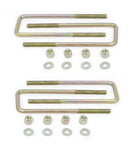 MaxTrac Rear U-Bolts for 3in/4in Lift Blocks - 12.50in x 2.625in x 9/16in - Set of 4