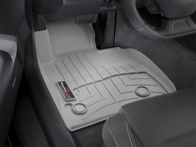WeatherTech 2016+ Chevrolet Camaro Front FloorLiner - Grey