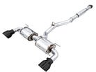AWE Tuning Subaru BRZ/ Toyota GR86/ Toyota 86 Touring Edition Cat-Back Exhaust- Diamond Black Tips