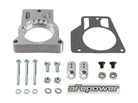 aFe Silver Bullet Throttle Body Spacer GM Trucks 2500/3500 96-00 V8-7.4L/01-07 V8-8.1L