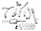 AWE Tuning 4th Gen GM 1500 5.3L 0FG Cat-Back Split Rear Exit (Flat Bumper) - Quad Chrome Tips