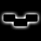 ORACLE Lighting Universal Illuminated LED Letter Badges - Matte Blk Surface Finish - Y
