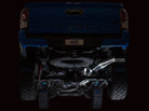 AWE Tuning 16-22 Toyota Tacoma 0FG Cat-Back Exhaust w/ BashGuard - Dual Diamond Black Tips
