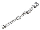 AWE Tuning 16-22 Toyota Tacoma 0FG Cat-Back Exhaust w/ BashGuard - Dual Chrome Silver Tips