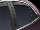 WeatherTech 13+ Chevrolet Malibu Rear Side Window Deflectors - Dark Smoke