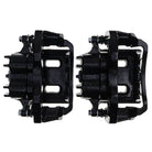 Power Stop 2000 Ford Excursion Rear Black Caliper - Pair w/Bracket