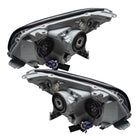 Oracle Lighting 06-09 Toyota 4-Runner Sport Pre-Assembled LED Halo Headlights -Red