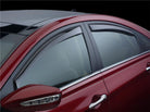 WeatherTech 2015+ Kia Sedona Front and Rear Side Window Deflectors - Dark Smoke