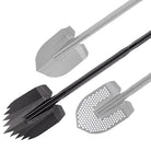 Go Rhino Xventure Gear Sharktooth Stackable Shovel - Textured Black