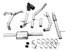 AWE Tuning 4th Gen GM 1500 5.3L 0FG Cat-Back Split Rear Exit (Flat Bumper) - Dual Diamond Tips