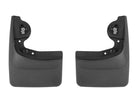 WeatherTech 22-23 Ford F-150 Lightning No Drill Rear MudFlaps - Black
