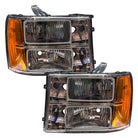 Oracle 07-13 GMC Sierra SMD HL - Square Ring Design - ColorSHIFT w/ 2.0 Controller