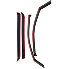 Westin 2000-2005 Ford Excursion In-Channel Wind Deflector 4pc - Smoke