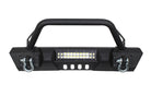 Fishbone Offroad 07-18 Jeep Wrangler JK Frnt Stubby Winch Bumper W/Tube Guard - Blk Txtrd Powdercoat